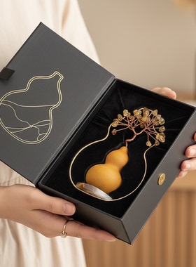 天然葫芦文玩手捻福禄摆件