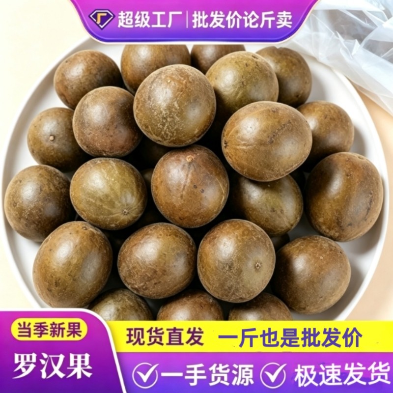 广西罗汉果小小果散装实惠款  桂林当季新货野生罗汉果  量大价优