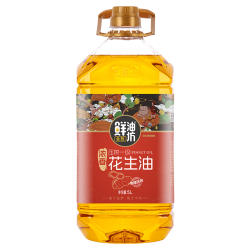 金胜鲜油坊压榨一级金胜花生油5L家用桶装