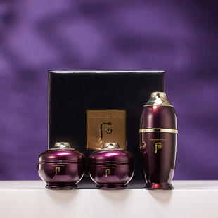 专柜正品 还幼膏4ml眼霜4ml精华7ml whoo后还幼凝颜中小样三件套装