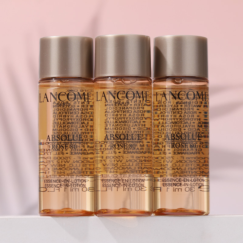 专柜新版 兰蔻菁纯臻颜精华柔肤水30ml小样 玻色因保湿 紧致抗皱