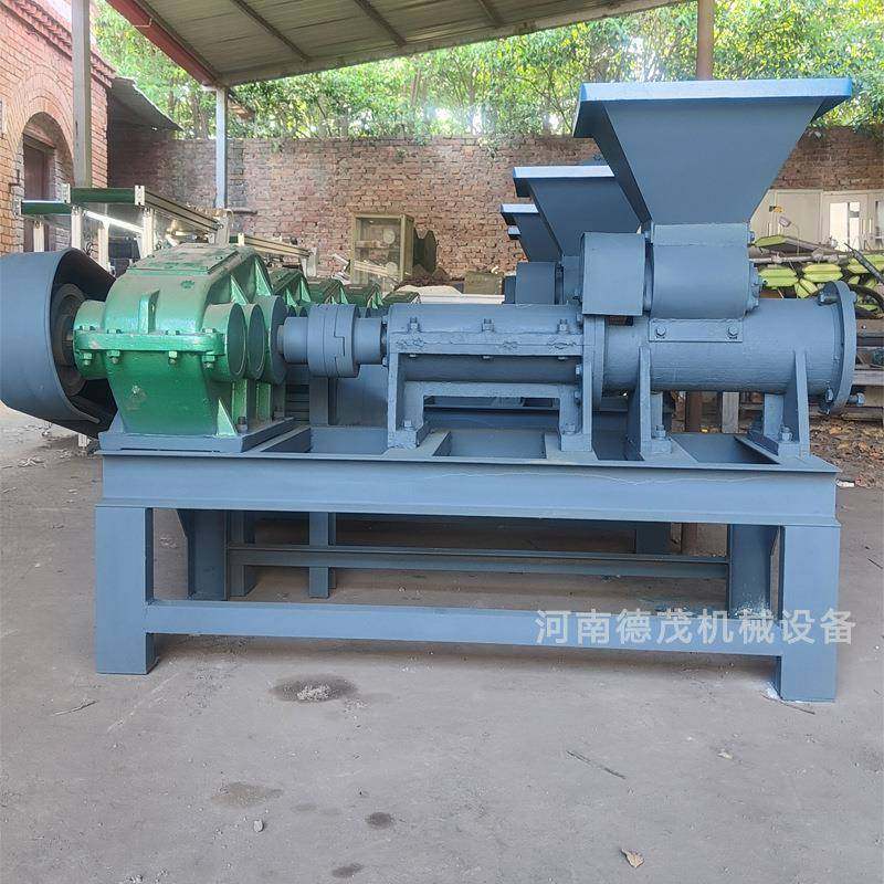 全自动小型煤棒机竹炭木炭制棒设备生产小本创业项目煤棒机器价格