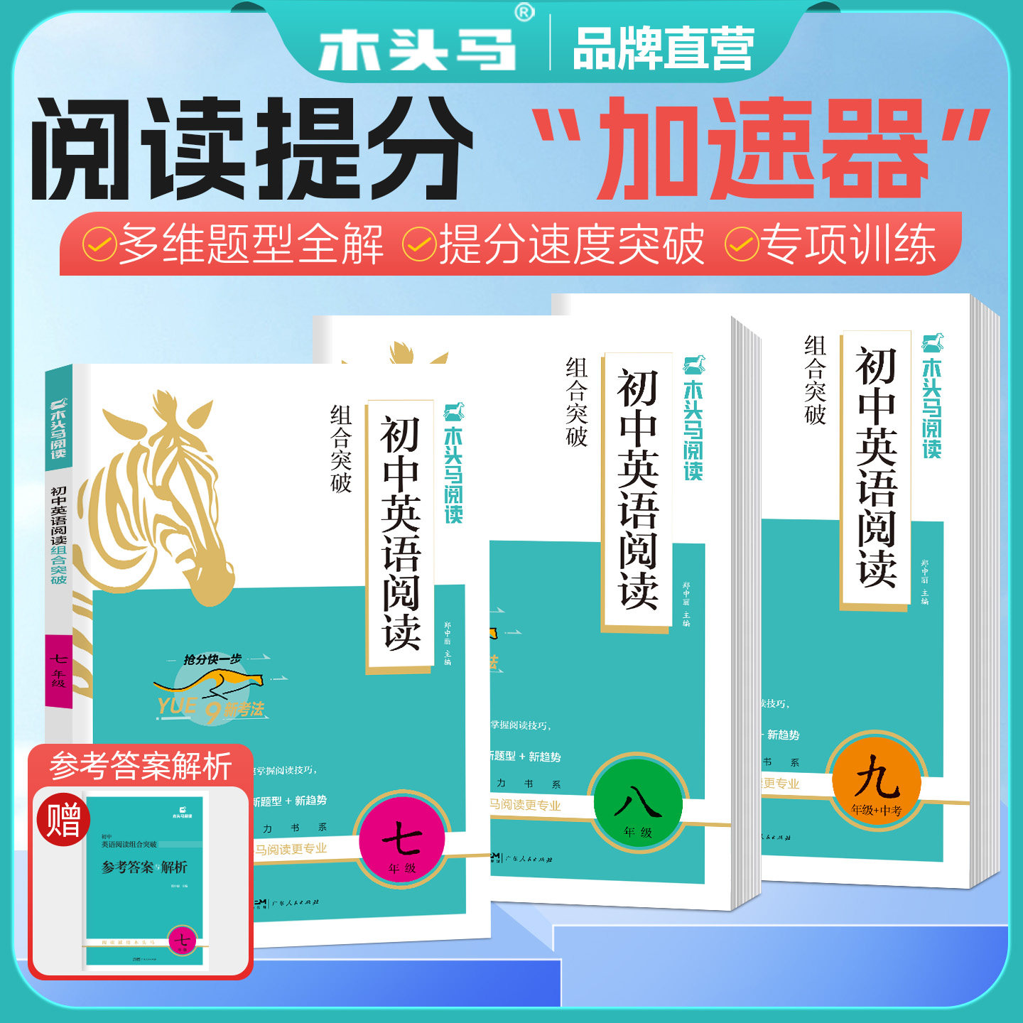 2027新版初中英语阅读组合突破图片