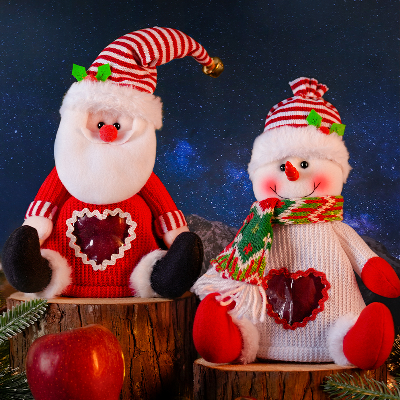 圣诞节礼物袋苹果袋糖果袋萌诗颜