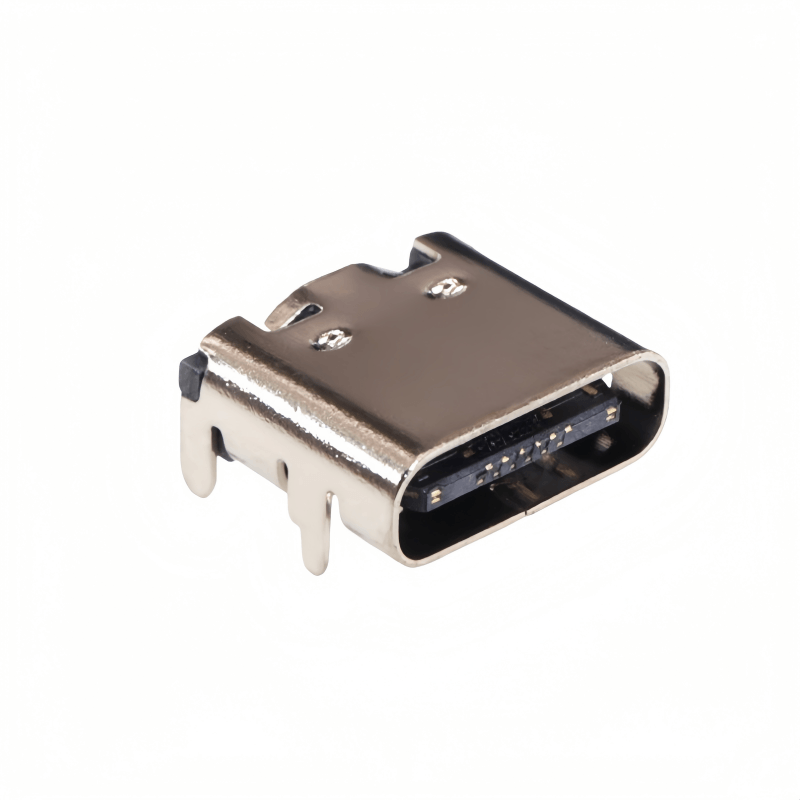 TYPE-C16PIN2次模顶USB连接器