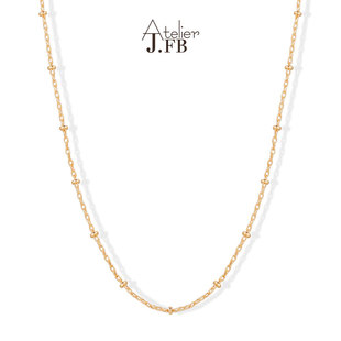 JFB法国进口18K厚包金项链基础素链百搭长期主义不掉色叠戴细链条