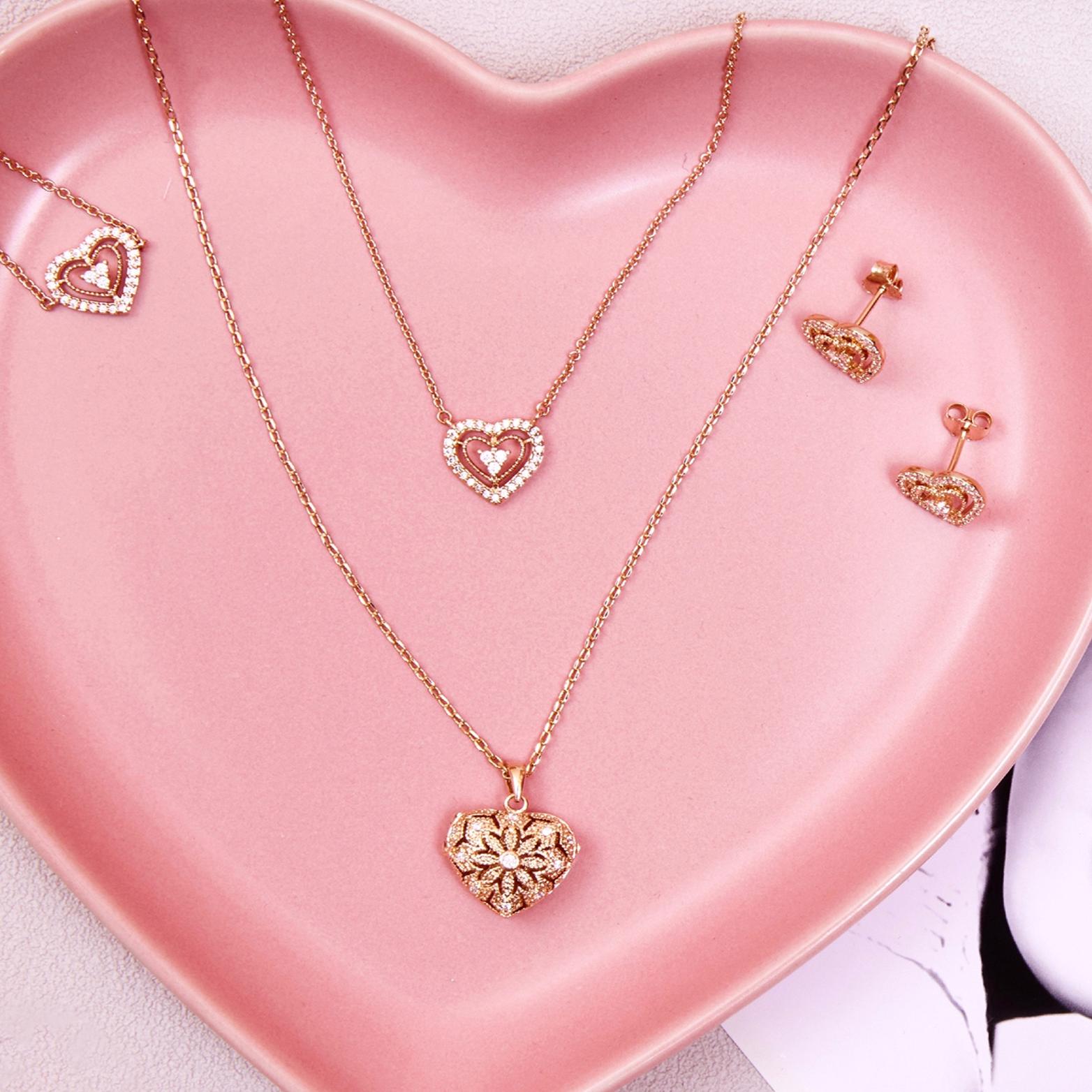 法国进口JFB挚爱耳钉项链手链女