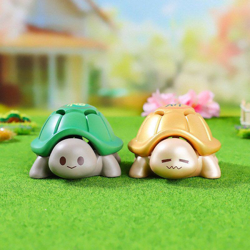 乌龟摆件桌面萌宠小摆件可爱玄关摆件龟小仙家居塔香