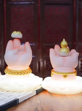 室内装饰复古佛手中式成品创意