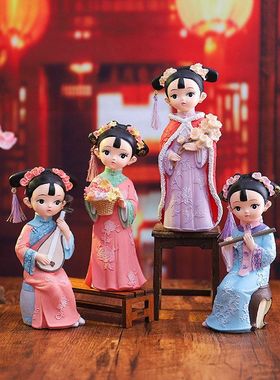 少女是花间格格国风我可爱女生