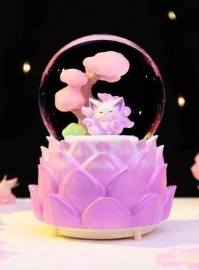 八音盒网红小飘雪热卖摆件装饰