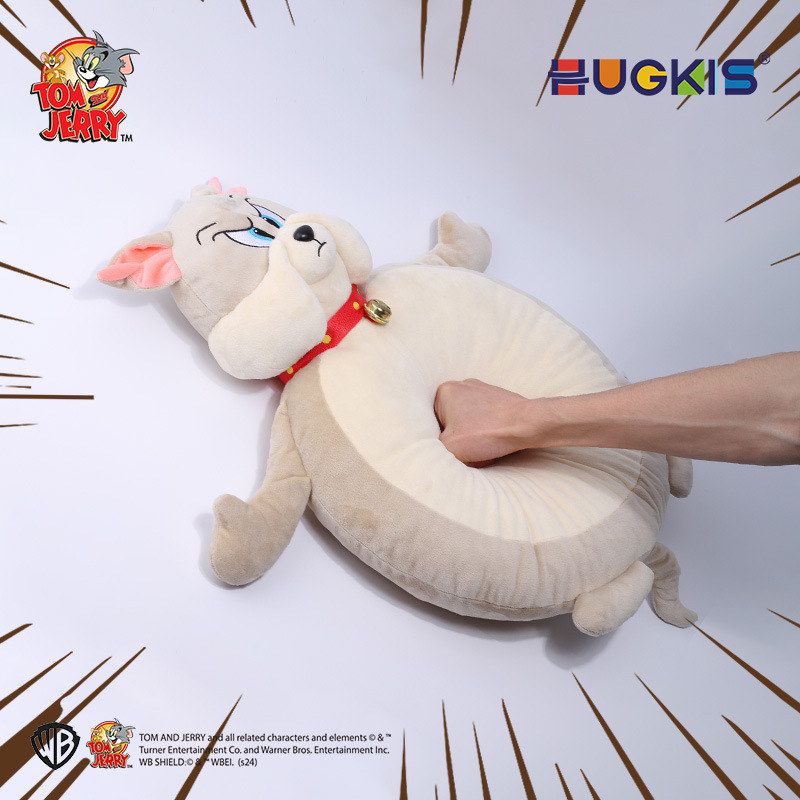 抱枕扁形毛绒头新奇特靠垫礼物