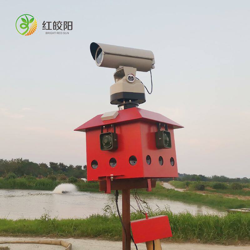 智能1000mw激光语音驱鸟器智能养殖场鱼塘专用超声波驱鸟赶鸟设备