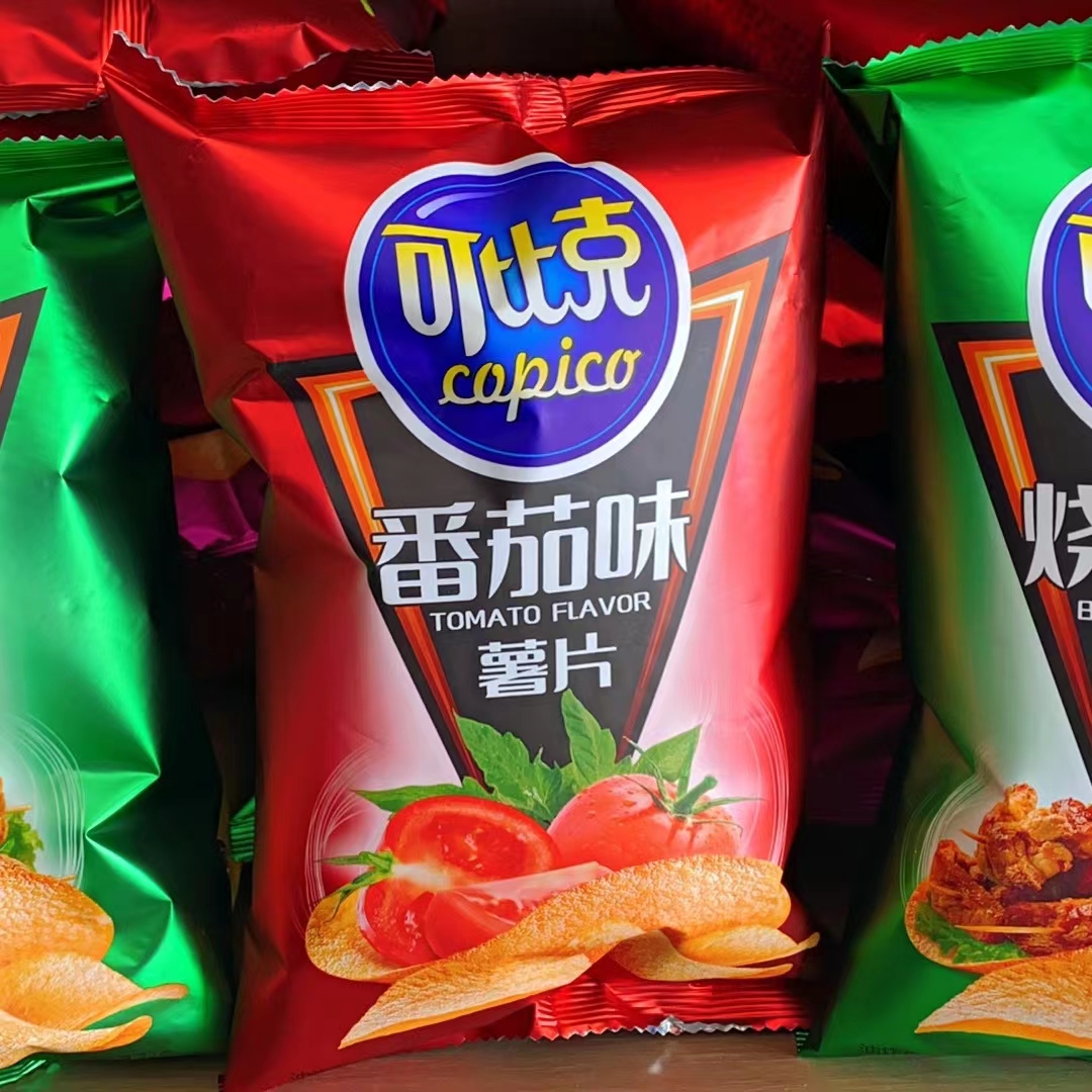可比克薯片整箱零食大礼包儿童