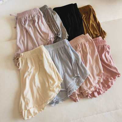 莫代尔睡裤女夏季打底裤家居裤