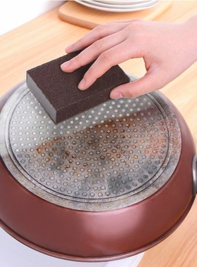 日本NISHIKI纳米金刚海绵擦厨房擦洗锅底除垢黑垢铁锈神器魔力擦