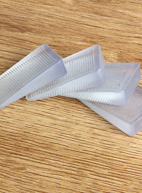 家具水平脚垫地面衣柜找平斜角柜子垫片防倾倒楔形橡胶垫块三角塞