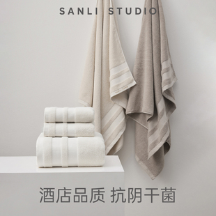 全棉高级男家用纯棉吸水女裹巾 三利颜究所五星级酒店浴巾2025新款