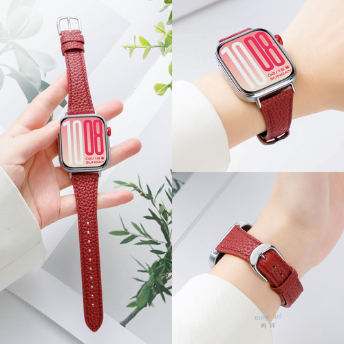 适用vivowatchgt2手表带真皮女款
