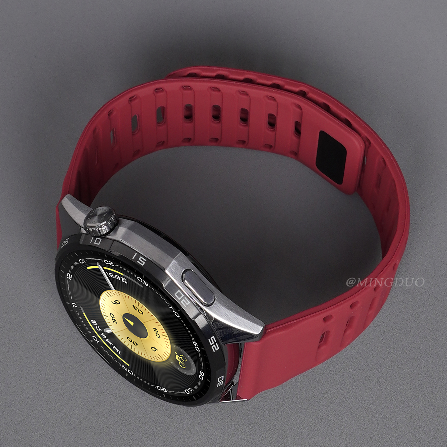 适用华为GT6/5/4手表带磁吸硅胶