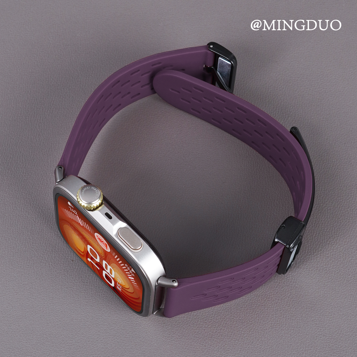 适用华为FIT4pro表带洞洞硅胶