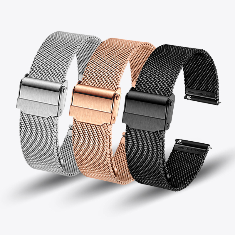 鸣铎Huawei华为米兰尼斯双扣表带