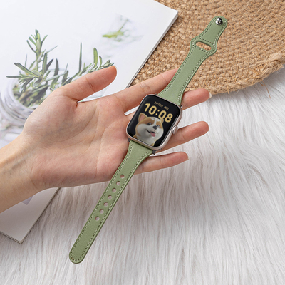 鸣铎VIVOIQOO小蛮腰女款真皮表带