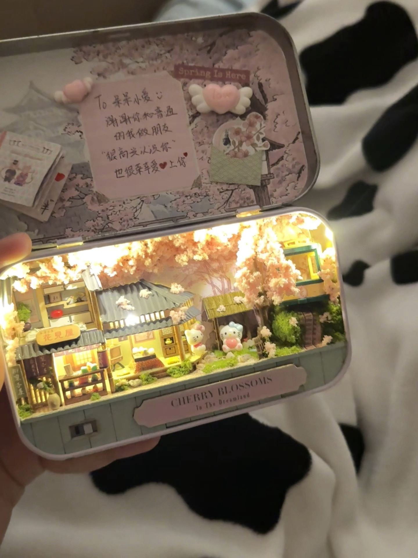 屋盒子剧场梦之镜diy小屋手工制作迷你拼装模型生日礼物毕业