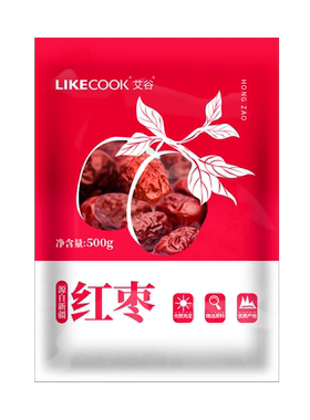 （艾谷）新疆泽普骏枣500g/袋