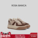 厚底板鞋 Rosa 新款 保暖休闲运动鞋 Bianca加绒德训鞋 女2025秋季