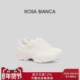 Bianca牛奶吐司厚底小白鞋 2025秋季 新款 Rosa 增高运动休闲鞋
