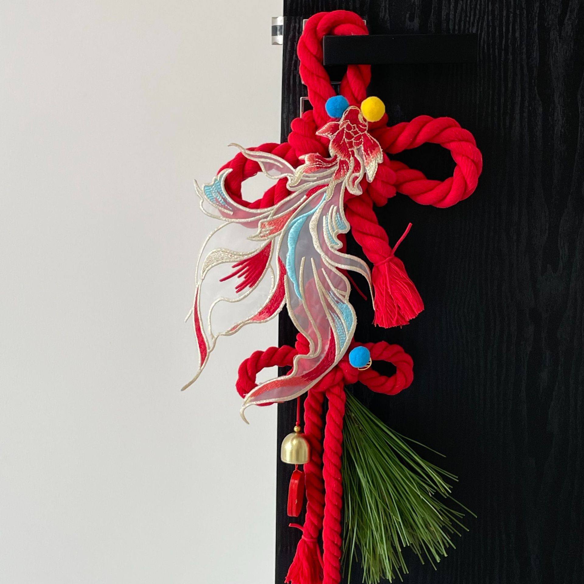 2026春节万字结锦鲤中国结门挂装饰diy材料包伴手礼新年喜庆装饰,节庆用品/礼品,中国结,淘宝优惠券,粉丝福利购,淘宝优惠卷