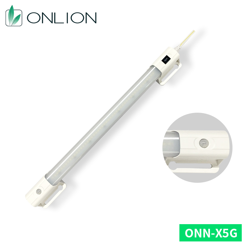 欧恩原厂设备照明灯X5G机床LED智能灯磁吸安装可调耐用红外感应