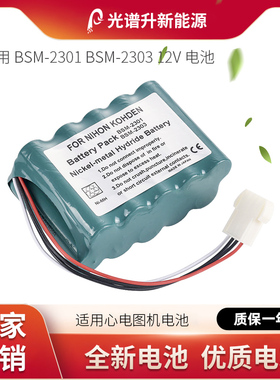 光谱升电池适用于光电 BSM-2301 BSM-2303 12V 电池