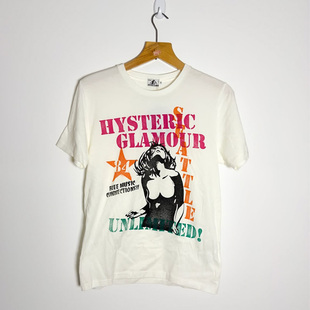 Hysteric Glamour 歇斯底里 视觉系 稀有印花女郎 短袖T恤
