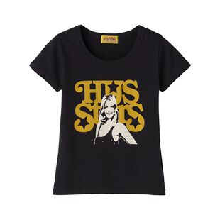 hysteric glamour 长袖印花短袖T恤 休闲男女同款