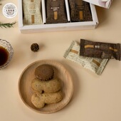 大地物源山菌松茸饼干黑松露曲奇饼干云南特产牛肝菌饼干伴手礼盒