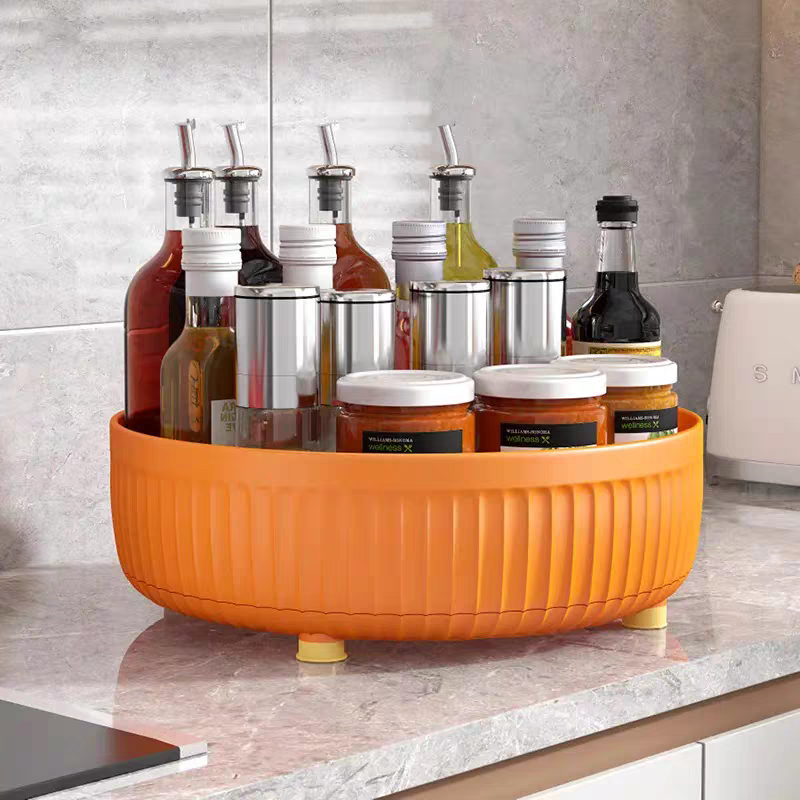 【下单立减50】360度可旋转厨房置物架 多功能收纳盒品家用调料架,收纳整理,橱柜收纳筐,淘宝优惠券,粉丝福利购,淘宝优惠卷