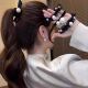 高级感扎马尾头绳 韩系小香风珠珠蕾丝发圈2025新款 下单立减50