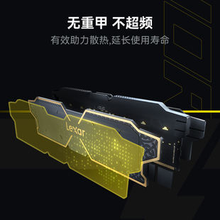 雷克沙雷神之锤DDR5内存条32GB 6000电脑双通道马甲条 16GBx2