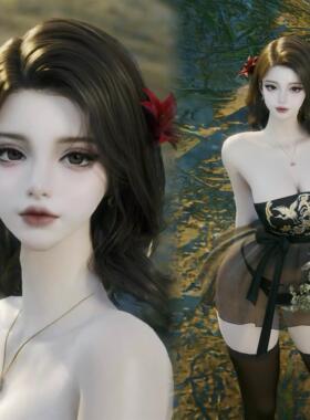 恋 奶龙 御姐 AION2 永恒之塔2捏脸 台服韩服魔族天族捏脸通用女