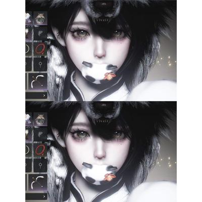 发2 好可爱 不可谓不萌 燕云十六声捏脸女 端游手游通用