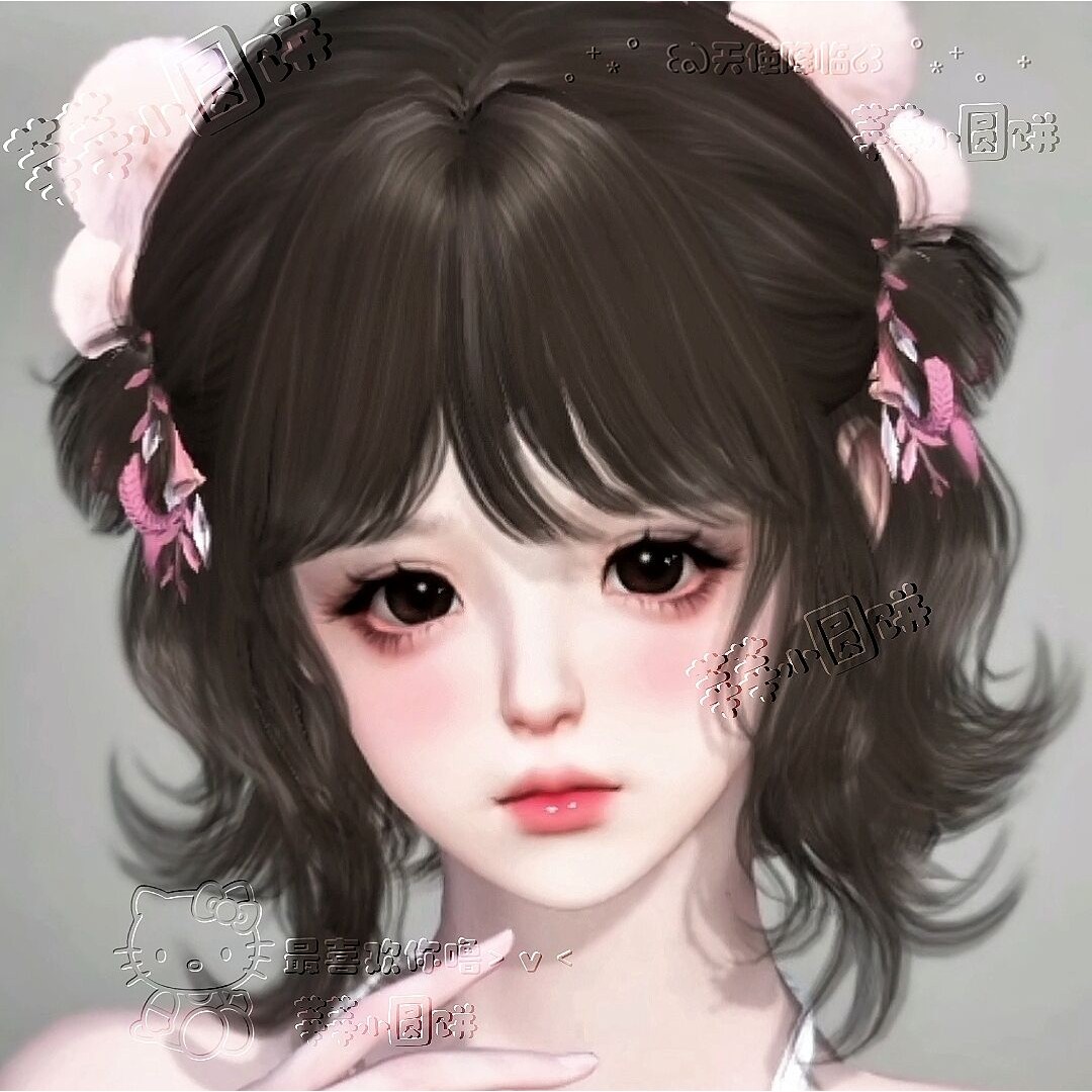 绒绒 莘莘小圆饼 逆水寒手游捏脸全职业女通用 原版