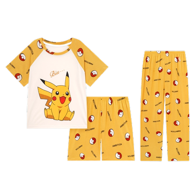 男童睡衣夏季莫代尔2024家居服