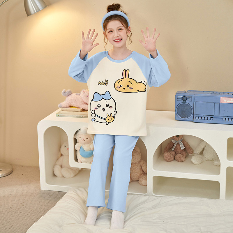 乌萨奇女童睡衣德绒秋衣秋裤家居服女孩宝宝学生小八卡通保暖套装,童装/婴儿装/亲子装,家居服套装,淘宝优惠券,粉丝福利购,淘宝优惠卷