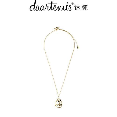 daartemis达弥肌理镀14k金项链女款轻奢高级感小众精致 - 封面