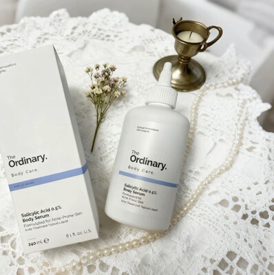 24.9产TheOrdinary0.5%水杨酸身体精华去角质细毛孔改善粗糙240ml