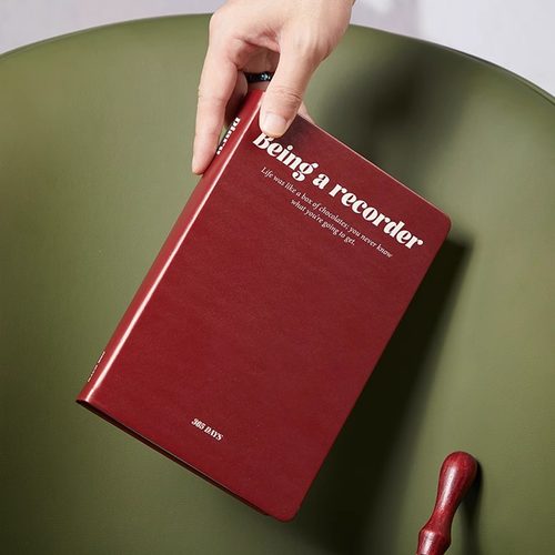 美式复古每日规划日程本可定制