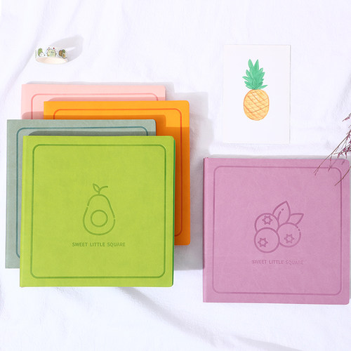 拓拧水果软皮手账方方本