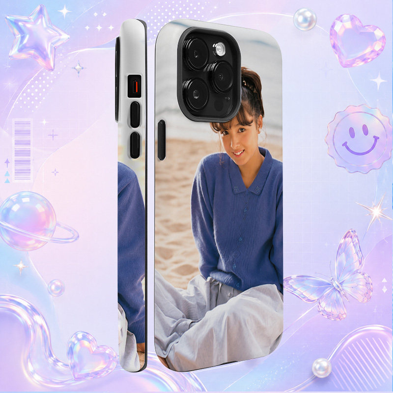 昭和日本偶像国生小百合Sayuri Kokusho蓝色毛衣坐姿写真适用于苹果三星华为小米手机壳防摔保护套镜头全包